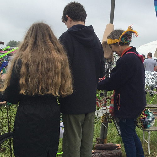 the hedge at strawberry fair 